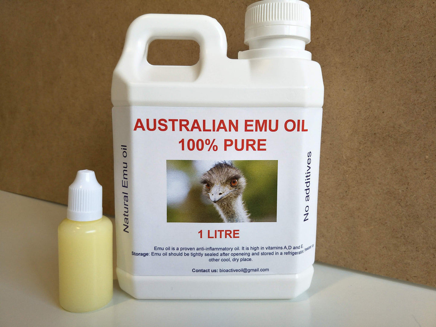 100% PURE AUSTRALIAN EMU OIL (FREE SHIPPING IN AUSTRALIA)